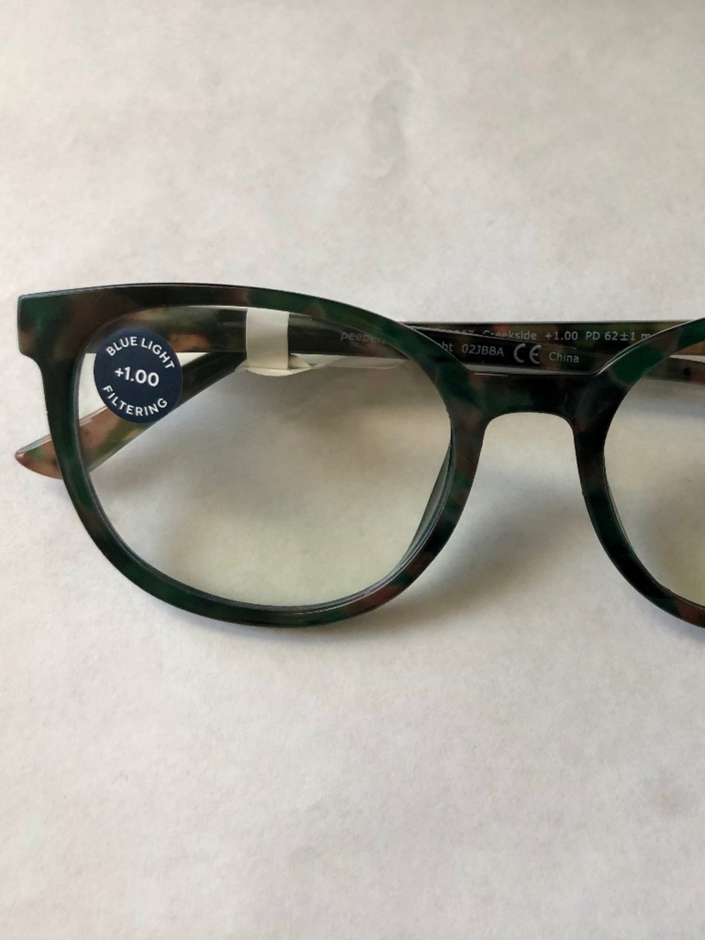 NEW CAMO PEEPERS BLUE LIGHT FILTERING Readers +1.00